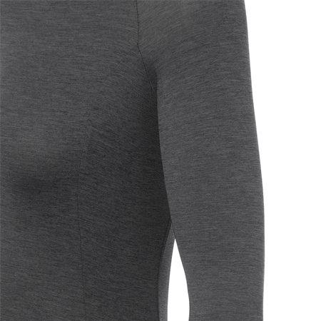 NEW ROAD Damen-Gravel-Langarmtrikot / charcoal heather / XS