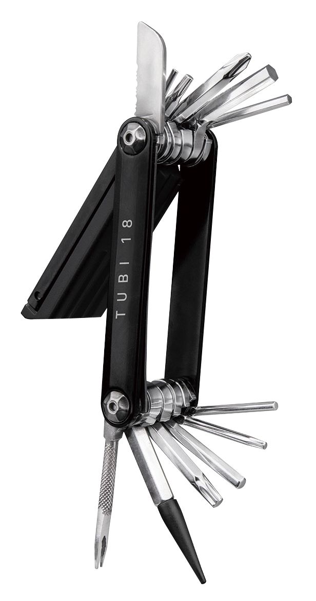 TUBI 18 Tubeless-Multitool, 18 Funktionen / black / 18 Funktionen