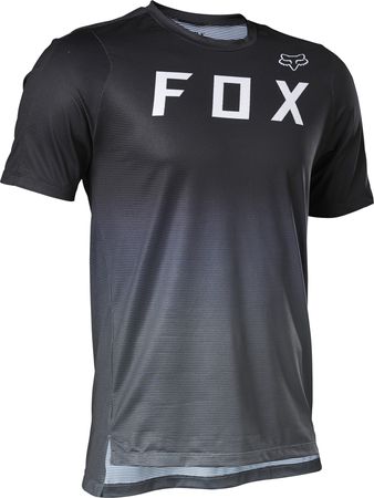 FLEXAIR Herren-Kurzarmshirt / black / S