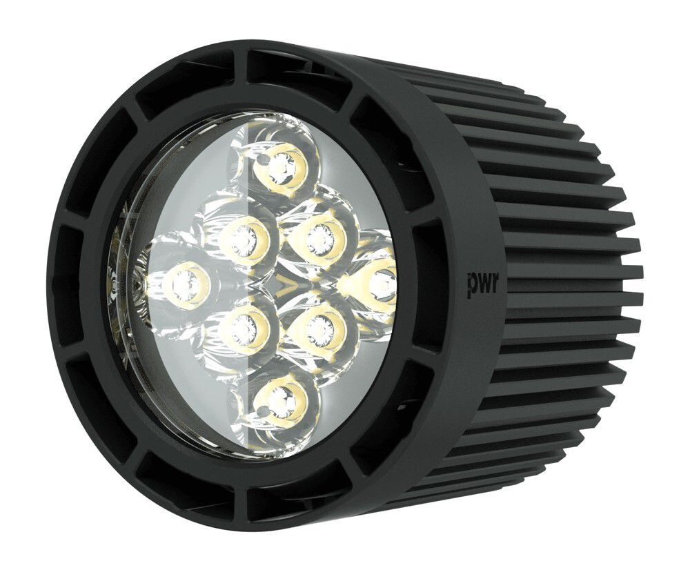 Linse PWR Lighthead / black / 2000 Lumen
