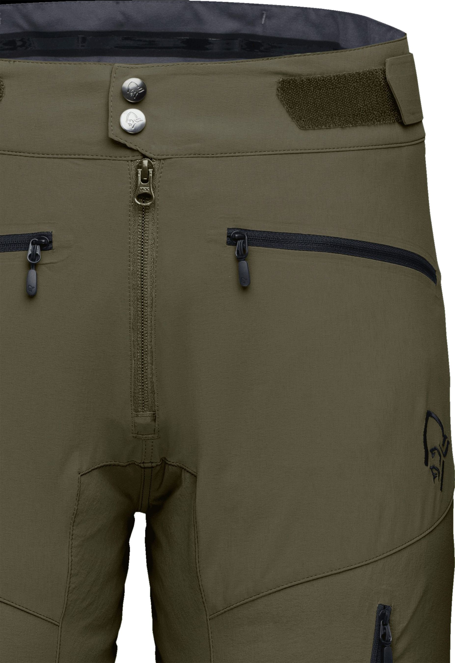 FJØRÅ FLEX 1 Herren-Bikeshorts / olive night / L