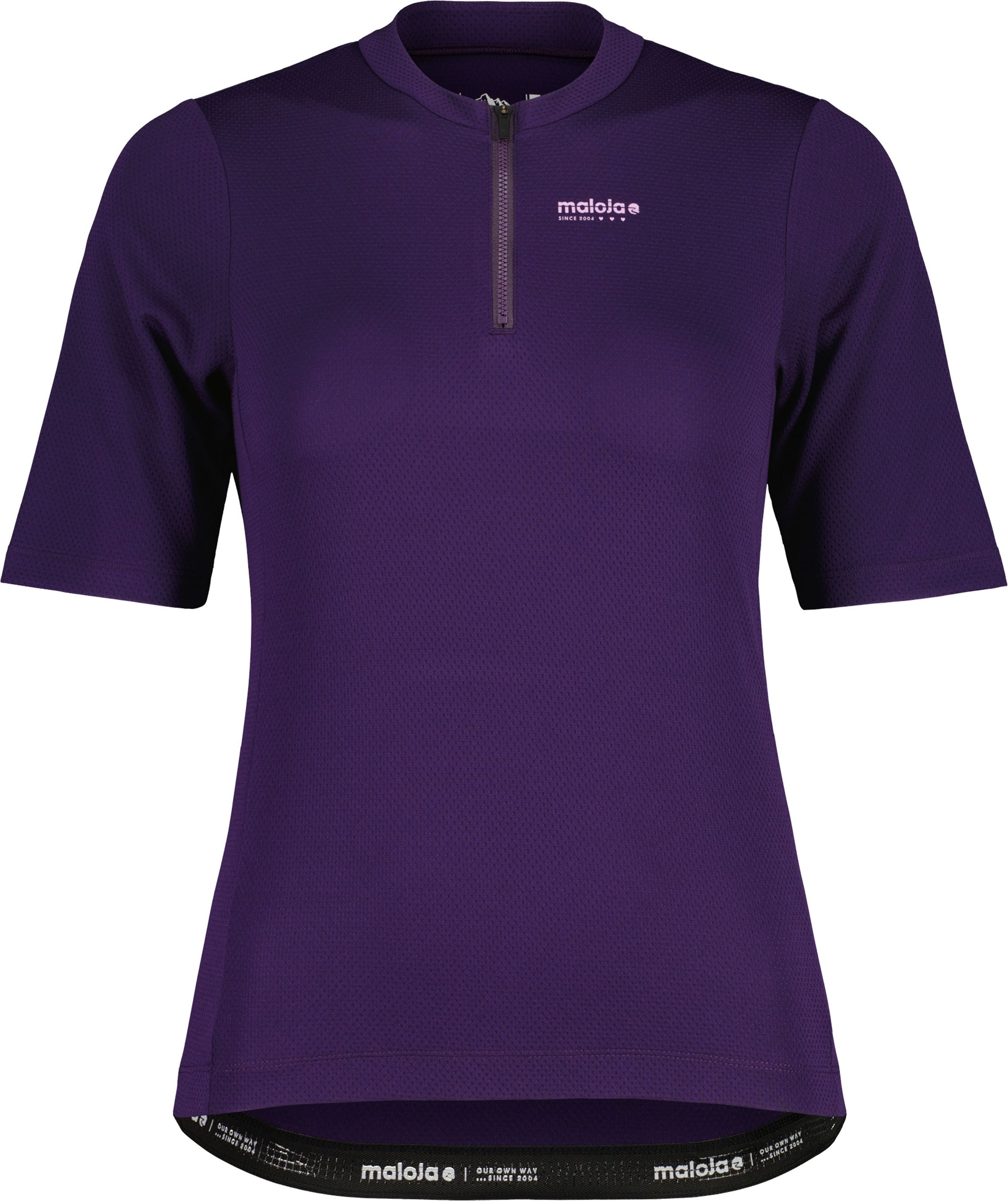 ARLERSTEINM Damen-Kurzarmtrikot / dark grape / XL