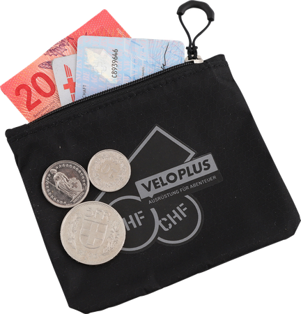 YAK Rucksack 19 + 5 Liter / schwarz grau / 19+5L