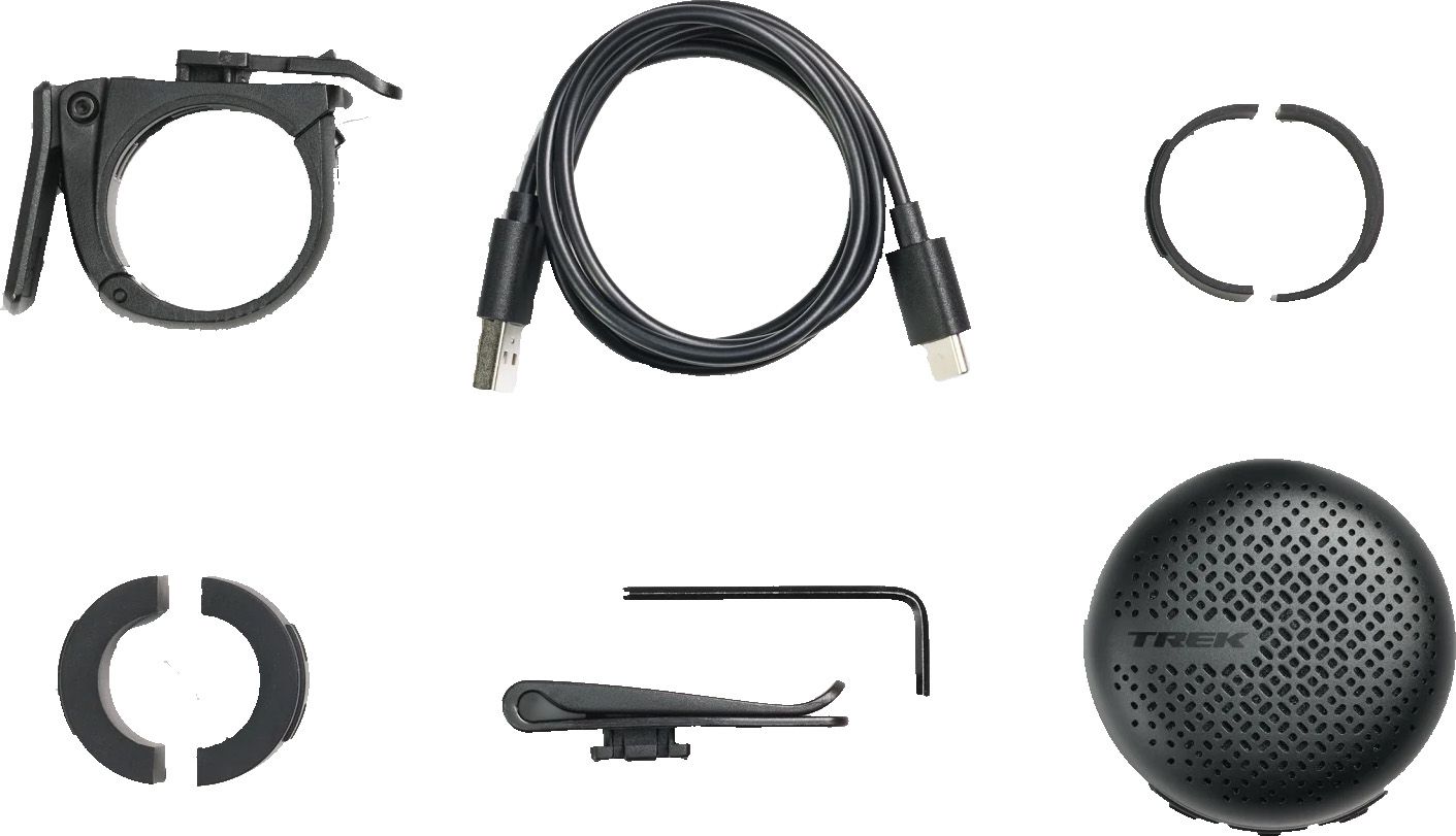 BELLBEAT Digitale Fahrradklingen mit Lautsprecher / Black