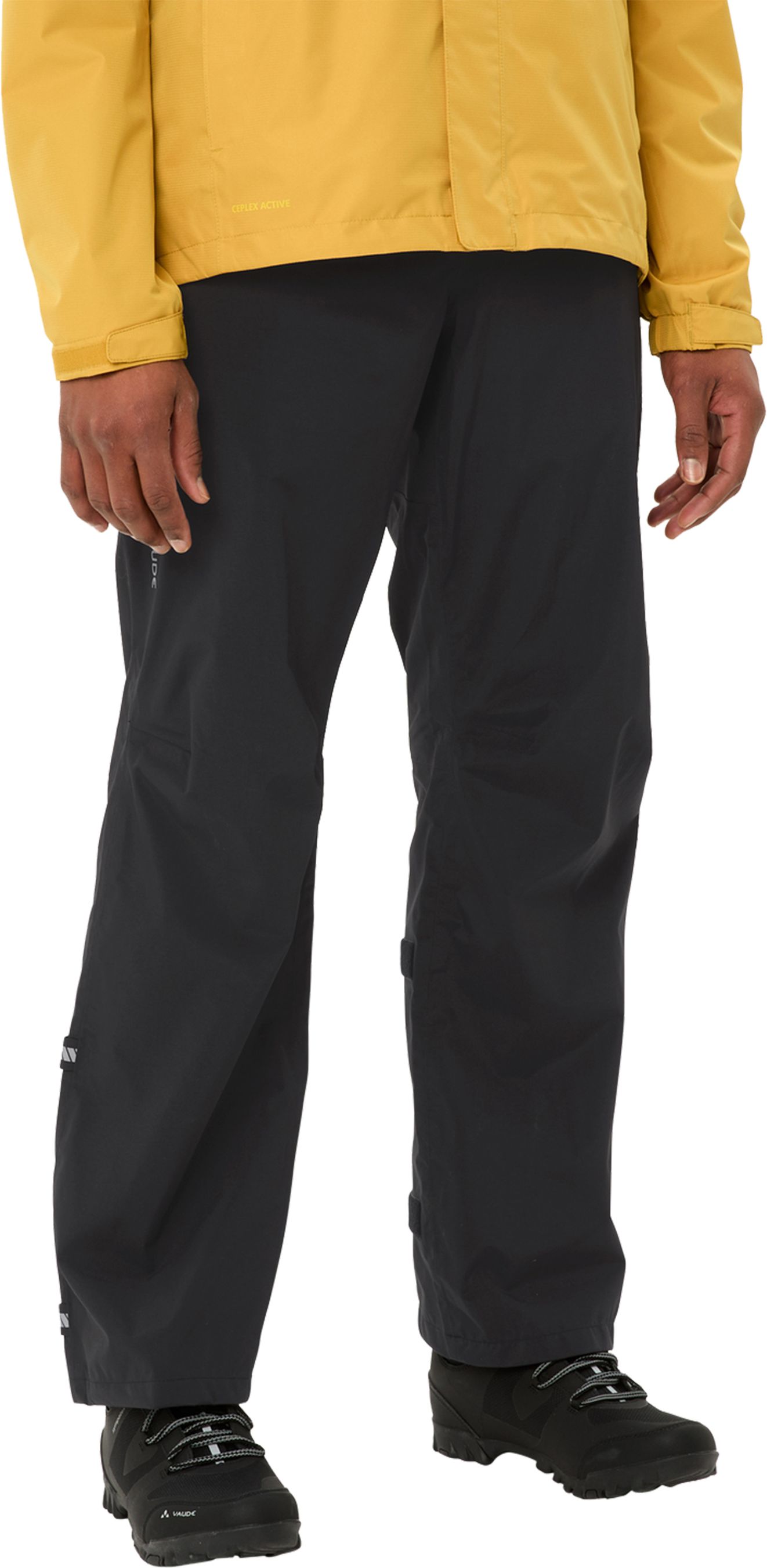 YARAS IV Herren-Regenhose / black / L