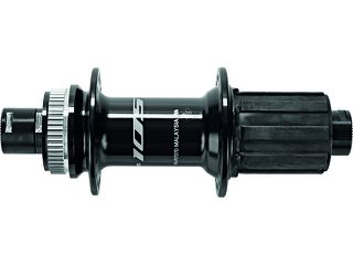 Hinterradnabe 105 FH-R7070 / schwarz / 36