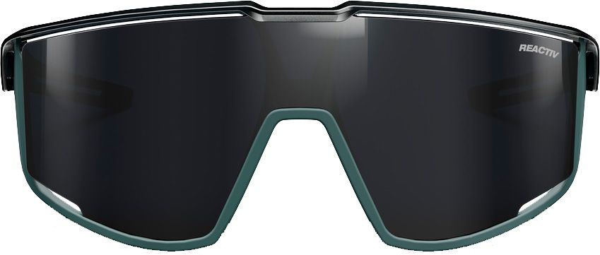 FURY Sportbrille / schwarz/grün matt