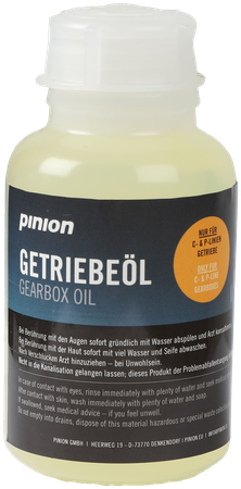 PINION Ganzjahres-Getriebeöl, Flasche / transparent / 240ml