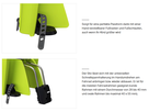 RIDEALONG LITE 2 Kindersitz / zen lime / Max. Kindergewicht 22kg