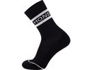 SIGNATURE MERINO CREW Bikesocken / black _ white / S=35-38