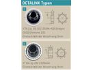 BB-ES51 DEORE Octalink Patronen-Tretlage / BSA 68/121mm