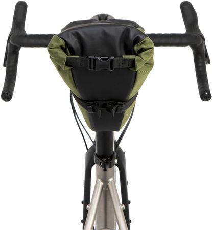Saddle Pack - 2.5L Olive / schwarz-grün / 26 x 12 x 12 cm, 2.5 l