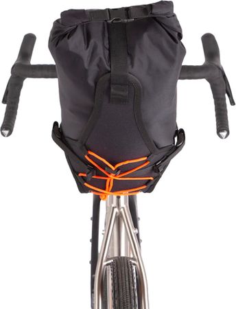 Saddle Bag 8 litres Orange / schwarz-orange / 40 x 16 x 16 cm, 8