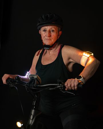 FLASHER ARMBAND Blinkerarmbänder / schwarz