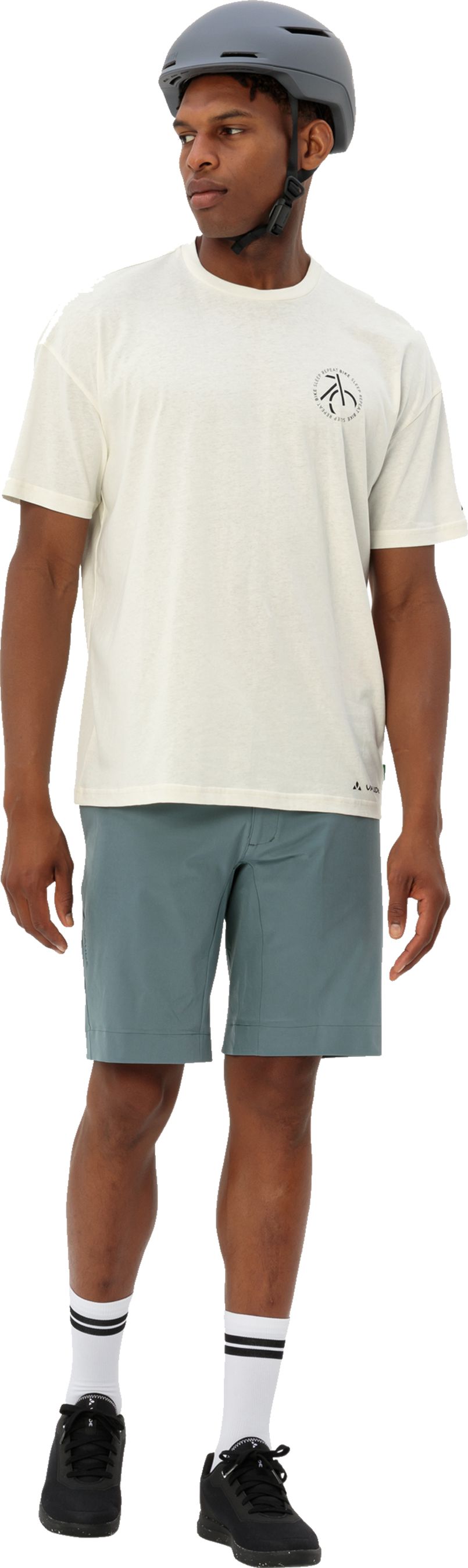 CYCLIST CASUAL Herren-Kurzarmshirt / offwhite / M