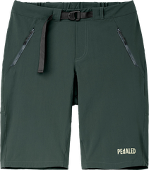 YAMA TRAIL Herren-Gravel-Shorts / dark green / S