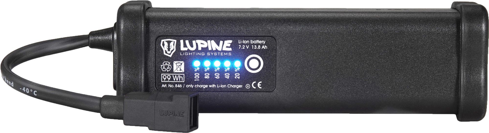 LUPINE SMART CORE Akku 13.8Ah / schwarz