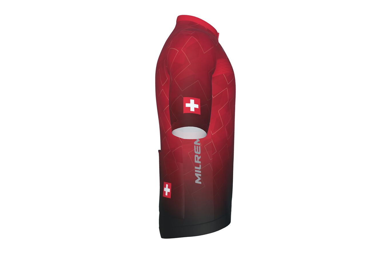 Milremo Criterium V2 JRSY Suisse Edition 2.0 / red / S