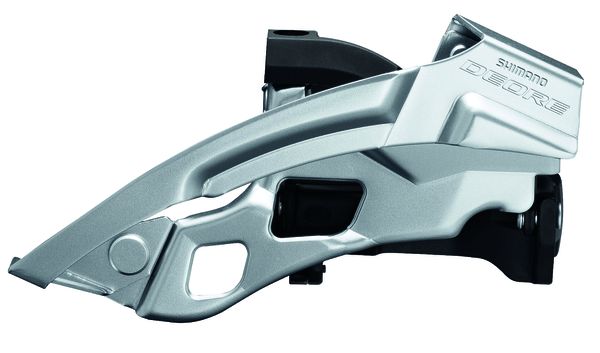 Umwerfer Deore FD-T6000 Triple 10-Gang Dual-Pull / schwarz / 63-66°