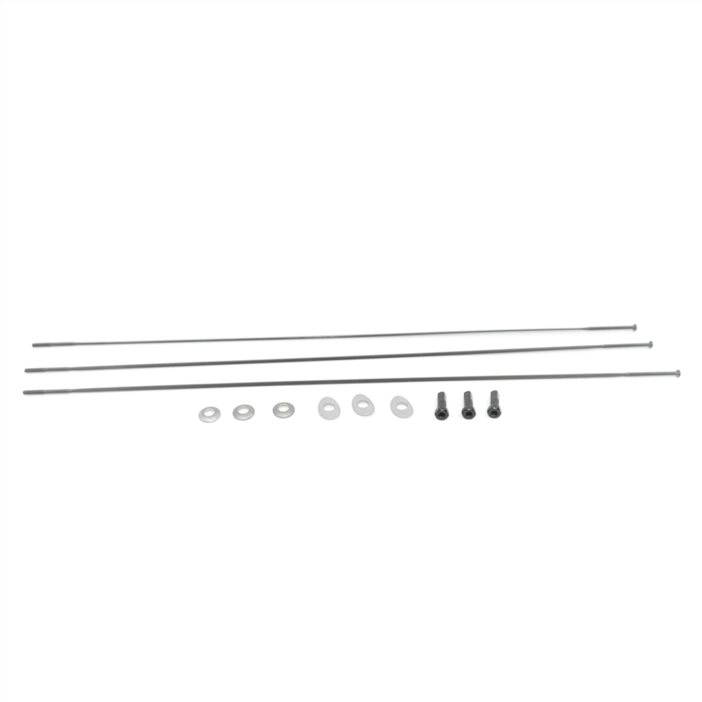 Spoke and Nipple 290mm CX-Ray Straight Pull Qty 3 / black