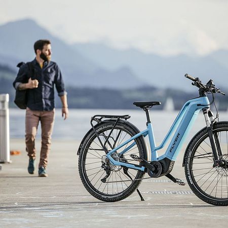 GOROC 2 2.10 E-City- und Alltagsvelo 25km/h / coast blue black matt / XL
