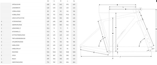 ATLAS 8.7 Gravelbike / Steelgrey/Diamondblack / L