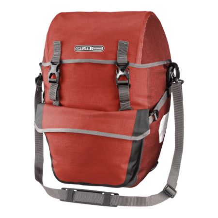 BIKE-PACKER PLUS Taschen (Duo) / salsa - dark chili / 2 x 21 L