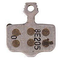 ELIXIR / DB / LEVEL / SRAM XX, XO Bremsbelag / organisch/Alu-Trägerplatte / grau