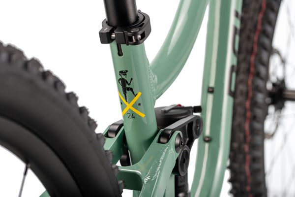 MOUNTAIN JACK 24 Kinder- und Jugendvelo / pale green / 24 ZOLL