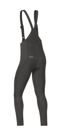 C3 GWS Herren-Softshell-Trägerhose mit Polster / black / S