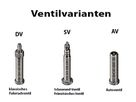 SCHWALBE STANDARD Schlauch / 16", AV3, 40mm, 47/62-305