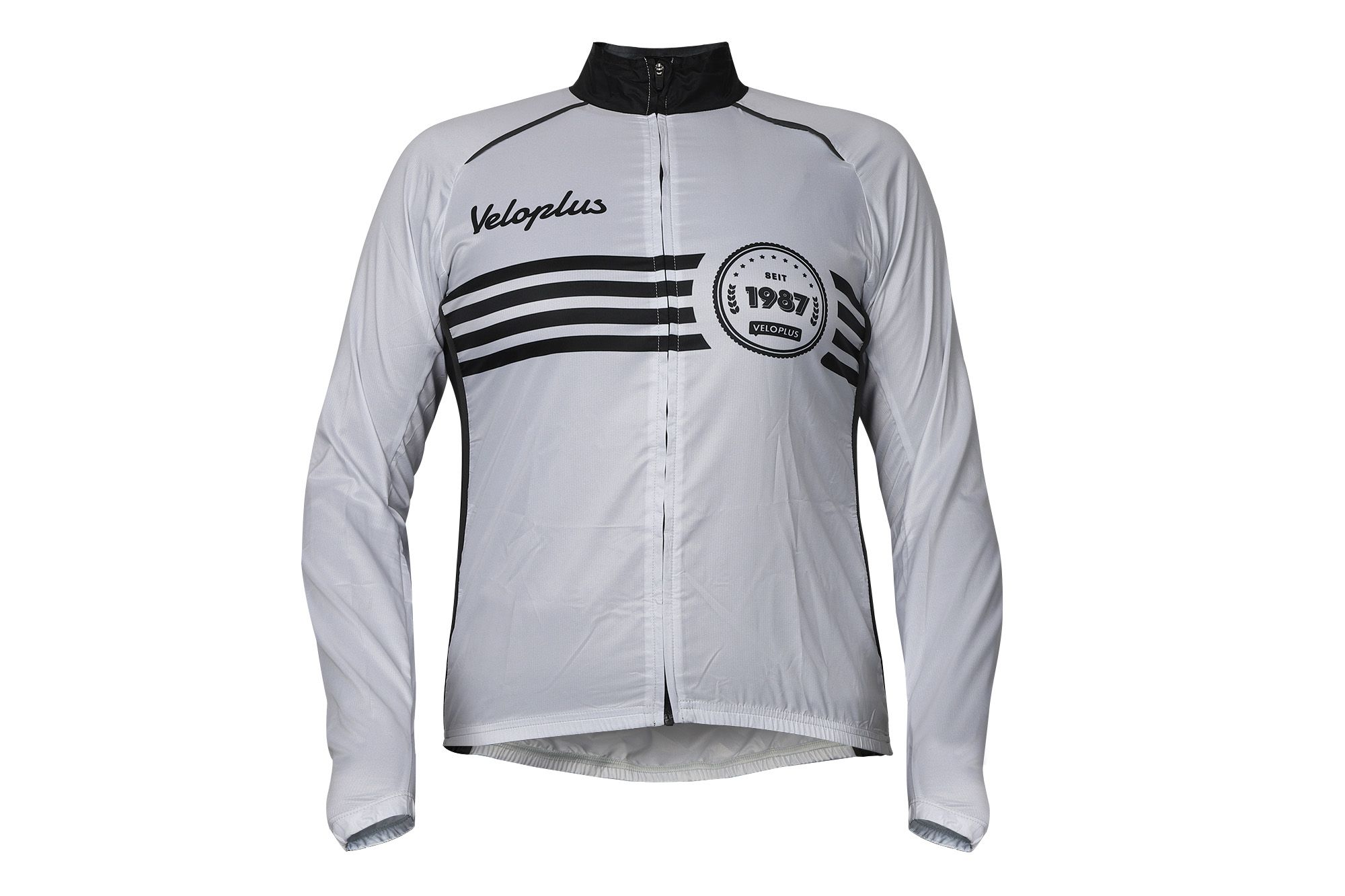 1987 TEAM Damen-Windjacke / cool gray / L