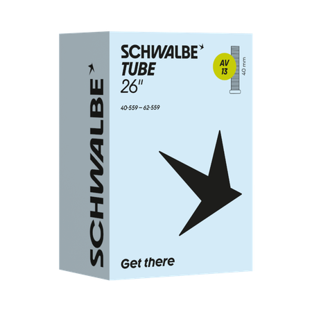 SCHWALBE STANDARD Schlauch / 26", AV13, 40mm, 40/62-559
