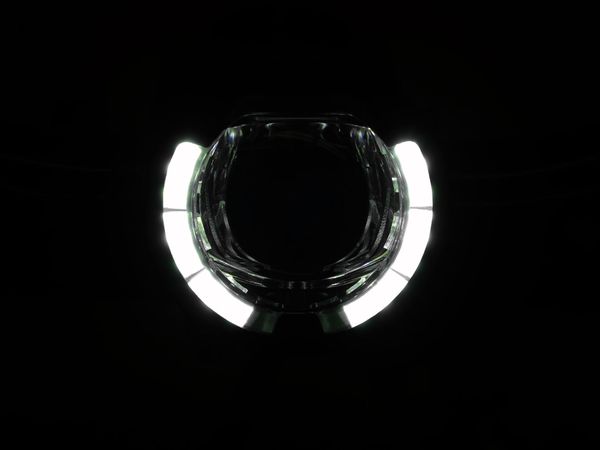 SL F BOSCH Purion/Kiox LED-Scheinwerfer mit Auf-/Abblendlicht / schwarz