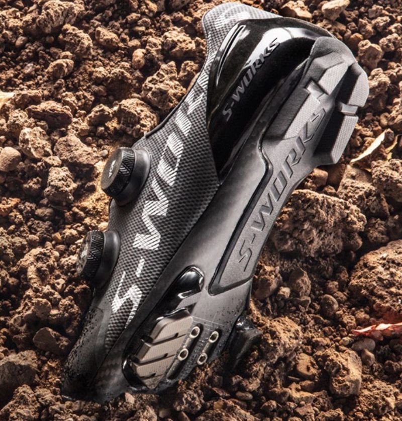 S-WORKS RECON MTB-Race-Schuhe / schwarz / 46