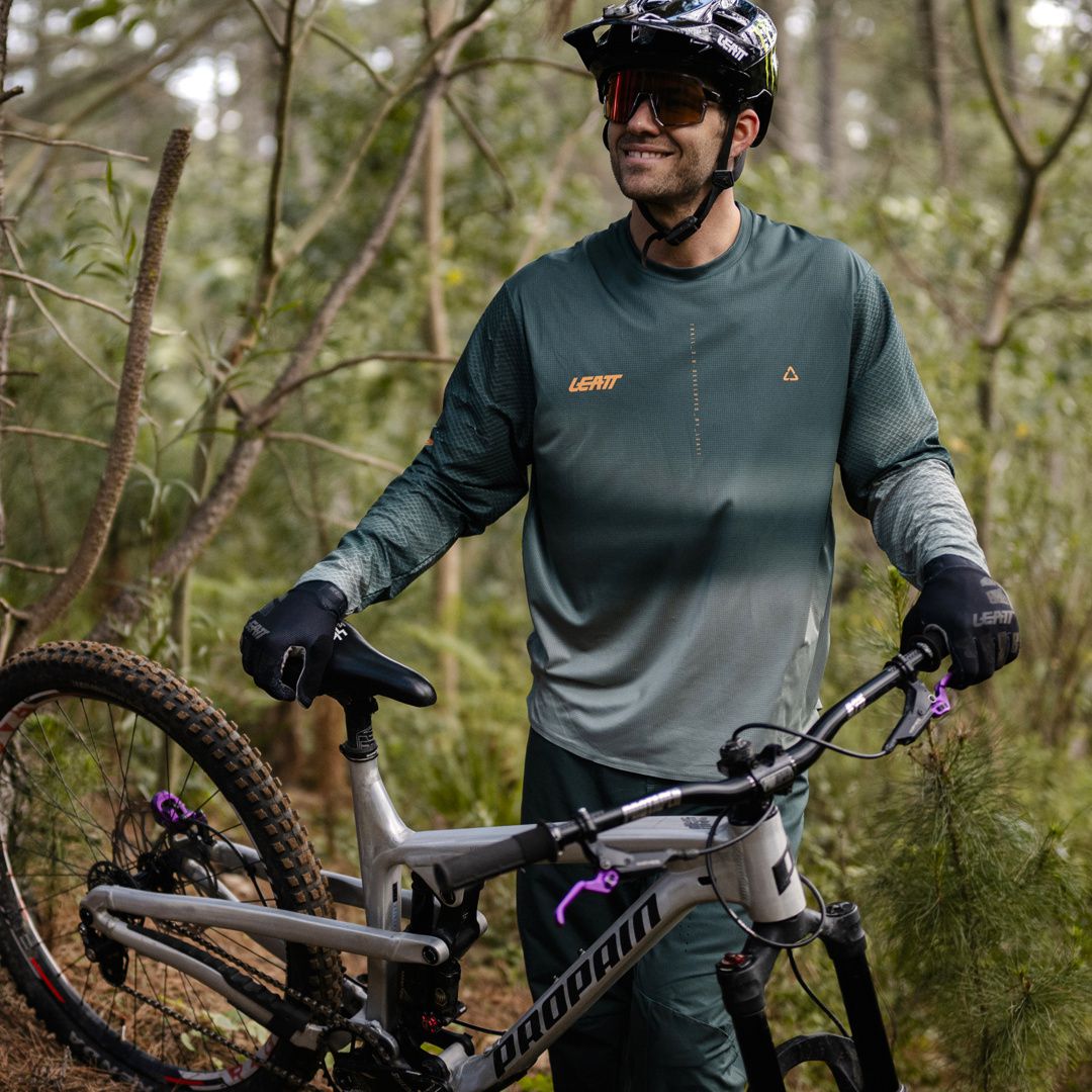 MTB Trail 3.0 Long Sleeve Jersey / spruce green / S