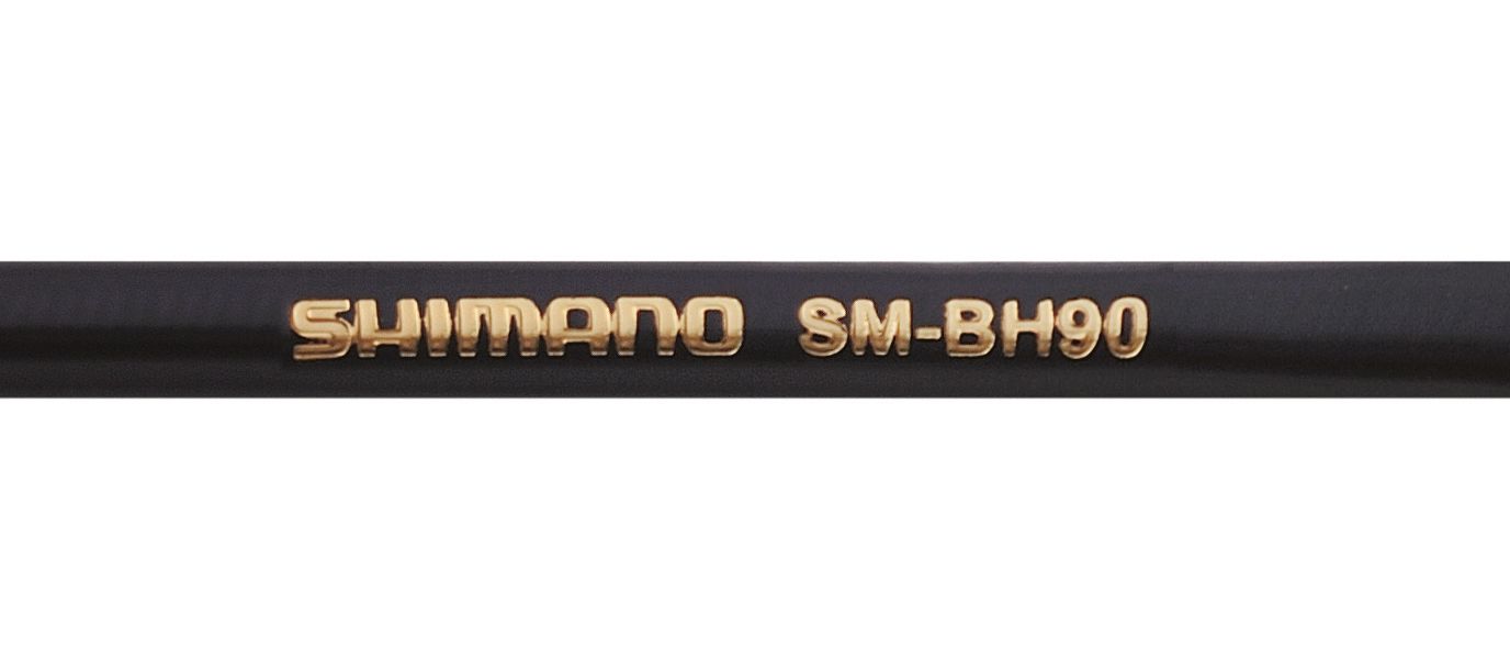 SM-BH90-JK-SSR Road Bremsleitungs-Set / schwarz / 1000 mm