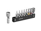 BIT-SET mit 9 Bits / silber / 3/4/5/6/8/10mm, T20/T25/T30