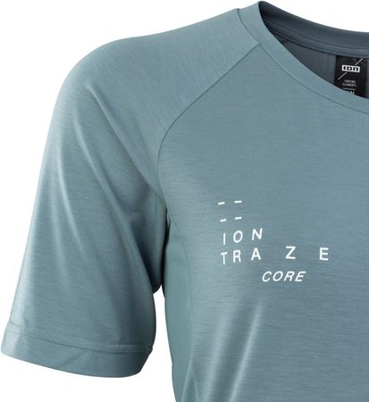 TRAZE Damen-Kurzarmshirt / atlantic blue / 36