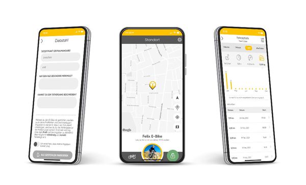 IT'S MY BIKE GPS-Tracker für E-Bikes / schwarz / Pseudoartikel