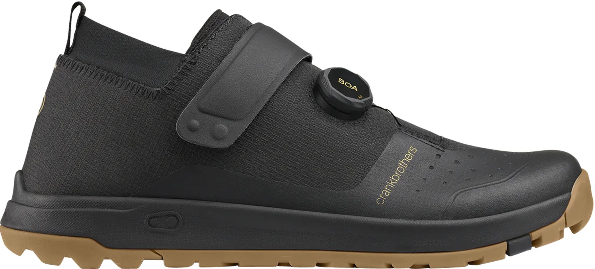 Crankbrothers Stamp Trail Schuh Boa / schwarz-gold / 42