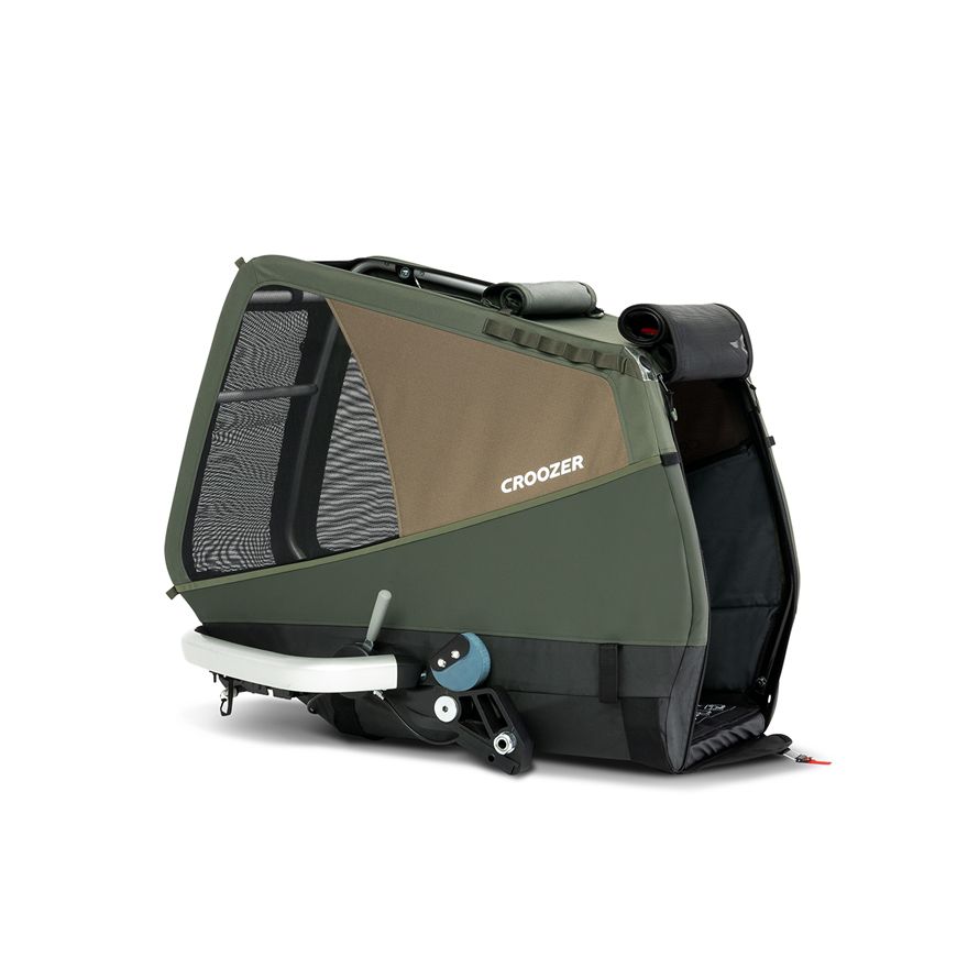 DOG ENNA Hundeanhänger / moss green / L