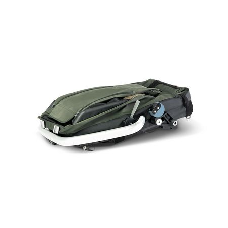 DOG ENNA Hundeanhänger / moss green / L