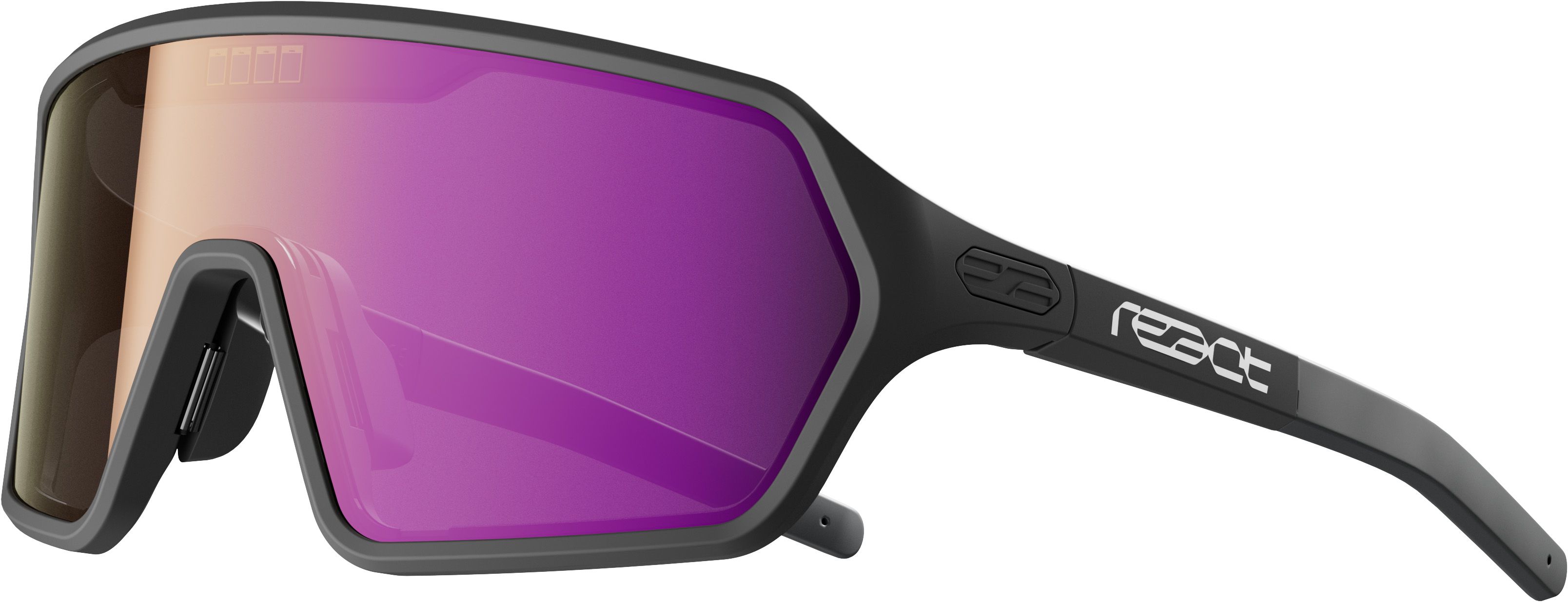 REV Sportbrille / nova black / S