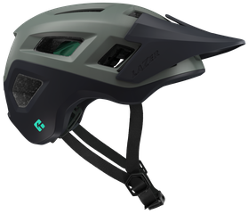 LAZER Unisex MTB Coyote KinetiCore Helm / matte dark green / S