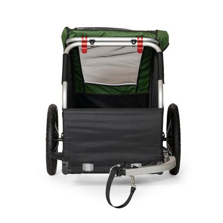 TAIL WAGON Hundeanhänger / grün/schwarz