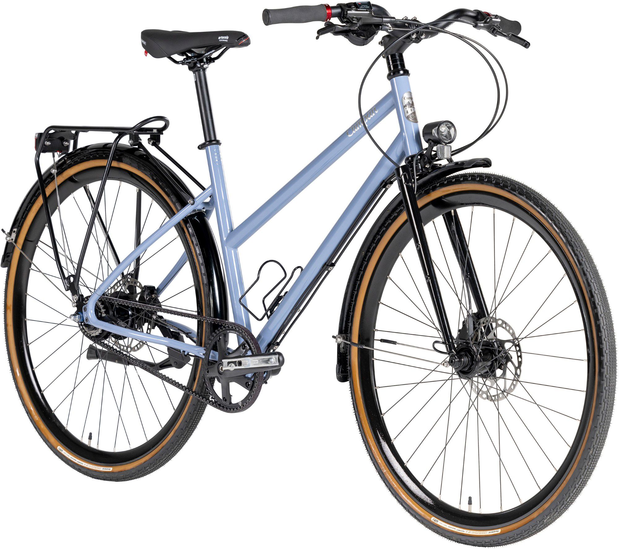 CUMPAN PATRUN T City- und Alltagsvelo / taubenblau / S