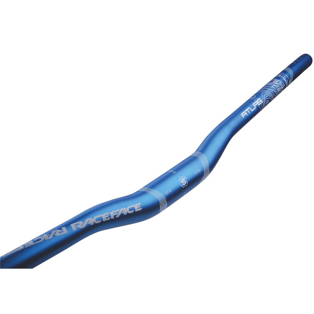 Atlas Alu 31.8X785 13mm Riser Bar / blue / 31.8mm