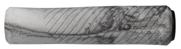 Lenkergriff GXR Schaumstoff / black-white / large, 34 mm, 95 g