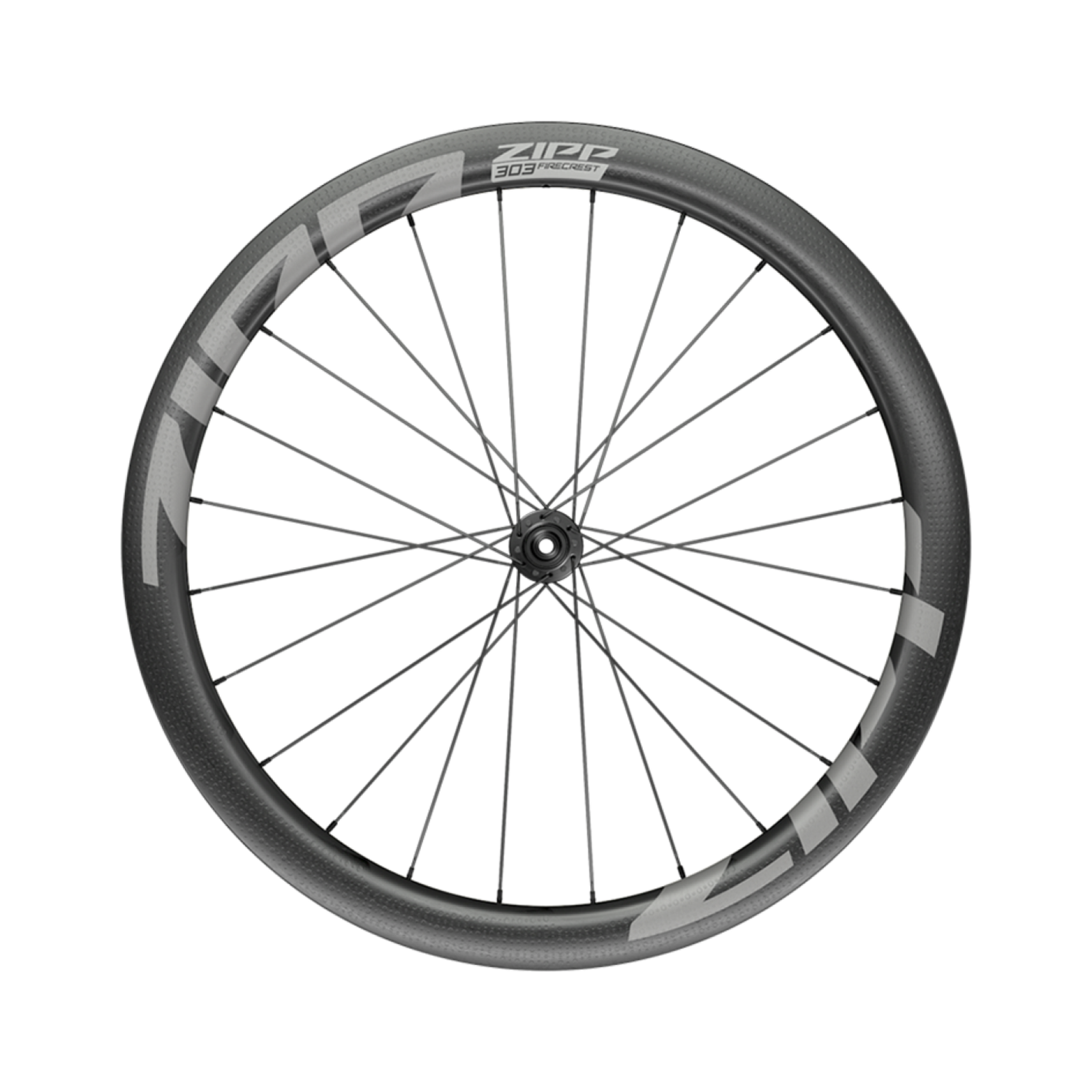 303 Firecrest Tubular Disc-Brake Front Wheel / black carbon / 700